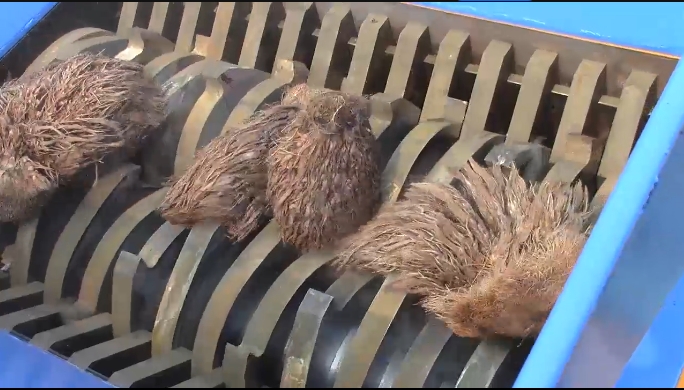 棕榈壳破碎机