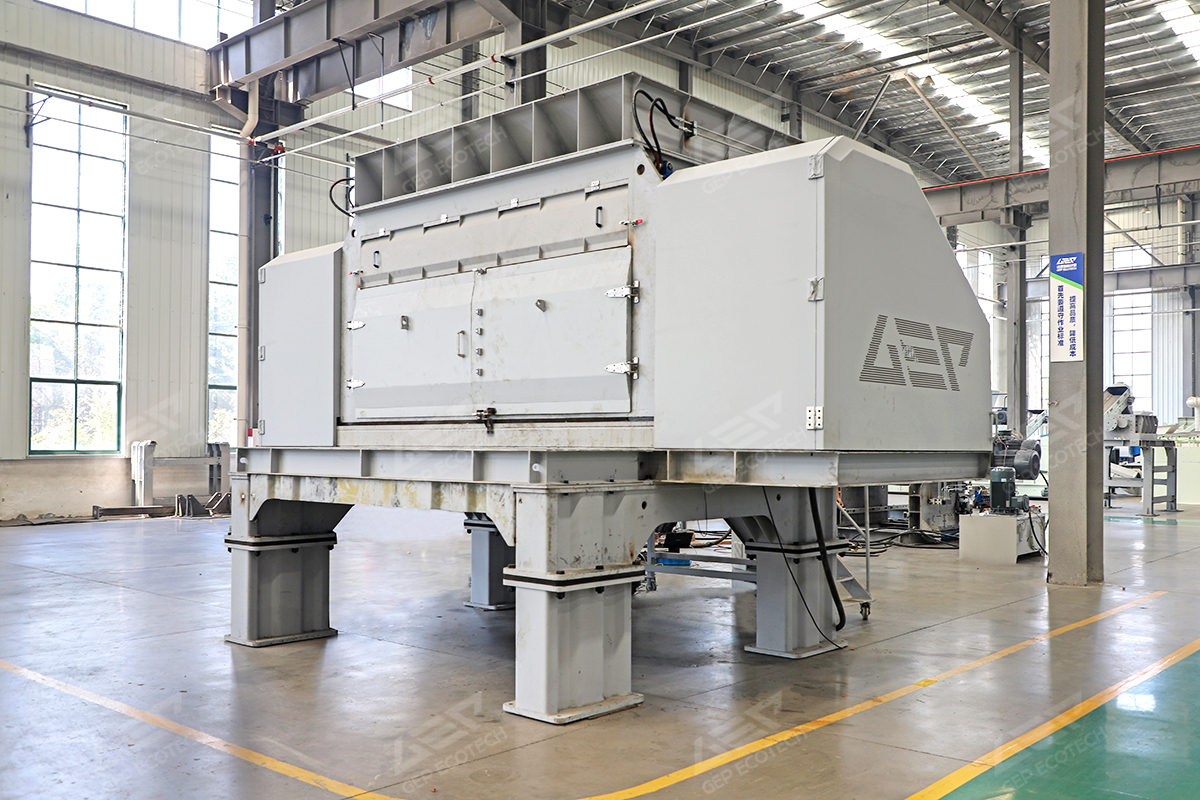 农膜单轴撕碎机